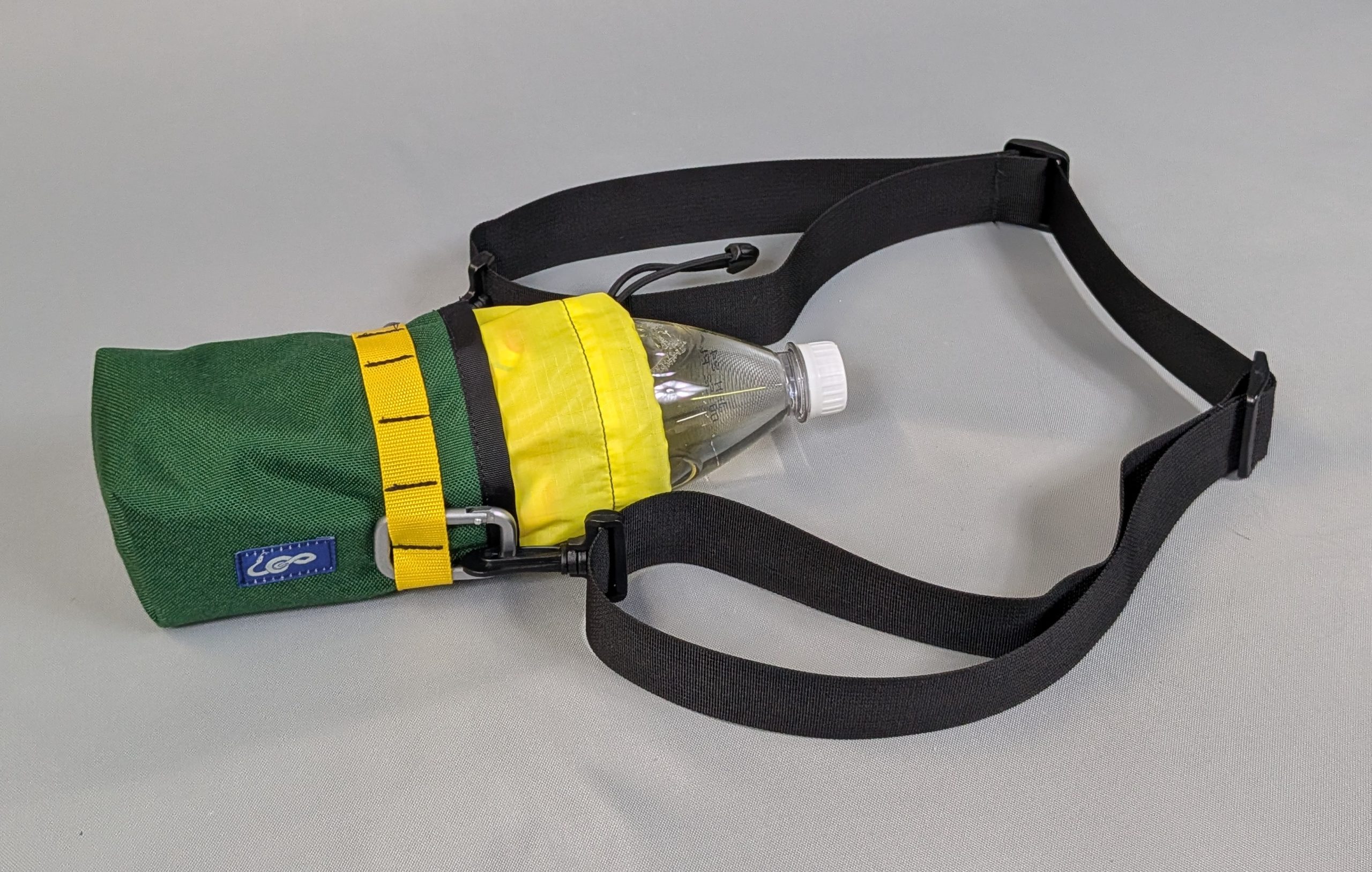 Snack Sack carrying a water bottle