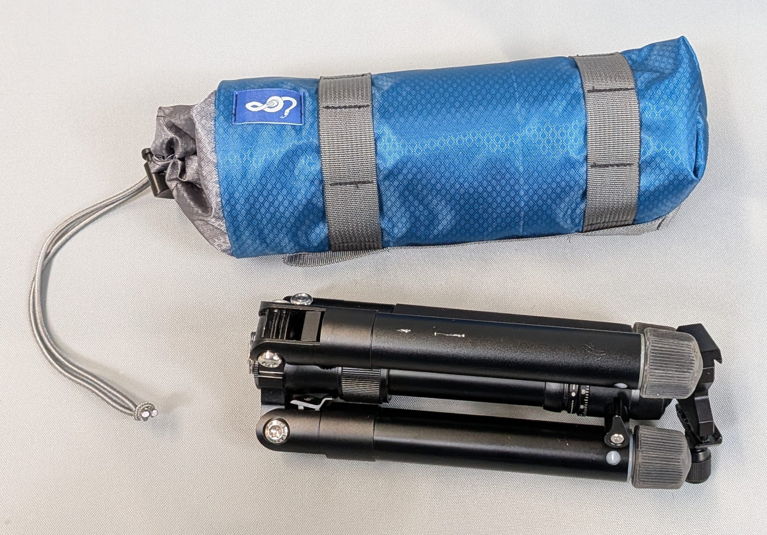 Snack Sack modified as tripod bag